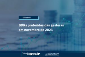 BDRs preferidos das gestoras - Levantamento Quantum