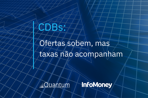 CDBs: Ofertas sobem, mas taxas não acompanham