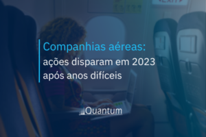 Companhias aéreas: ações disparam em 2023 após anos difíceis