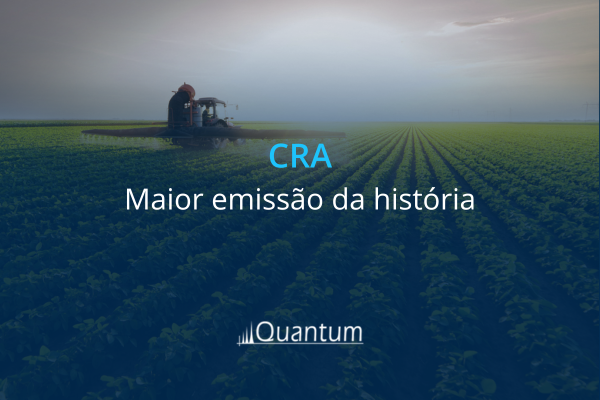 CRA: maior emissão da história