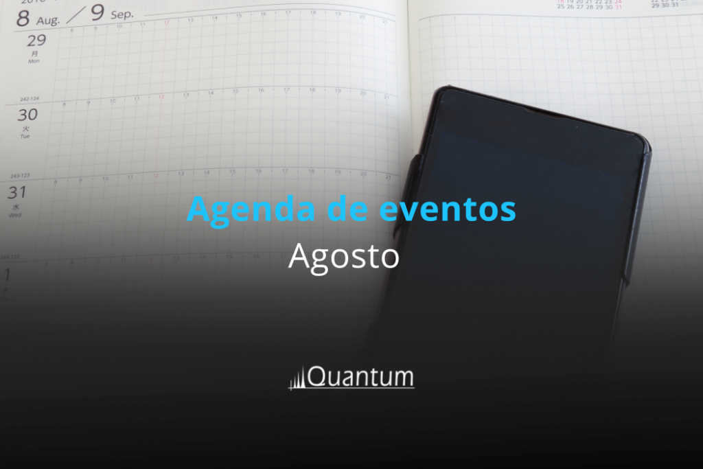 Agenda de eventos agosto