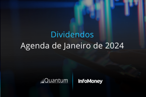 Agenda de dividendos de Janeiro de 2024