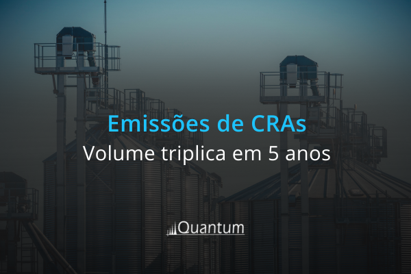 Emissões de CRAs triplicaram em cinco anos